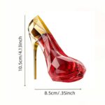 A Unique And Luxurious Red High-heeled Shoe Design A Long-lasting Fragrance A Must-have Perfume For Beauty Enthusiasts And A Special Gift For Women.